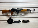 Used Chinese MAK-90 7.62x39 canvas strap 1 10 rnd 2 30 round 1 50 rnd drum included good condition not Delaware legal - 21 of 21