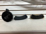 Used Chinese MAK-90 7.62x39 canvas strap 1 10 rnd 2 30 round 1 50 rnd drum included good condition not Delaware legal - 4 of 21