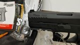 new Sig SaurP320 Cmpct 9MM3.0"Blk CS 320C9B2 mags hard plastic case new in box - 4 of 18