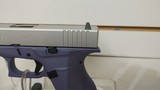 new Glock 43 G43 Apollo Custom Orchid Satin Aluminum USA MADE 3.39? 6+1 9MM MPN: ACG-57057 UPC: 850016570574 new in box - 4 of 19