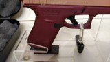 new Glock 43X G43X Special Edition Black Cherry Rose Gold Sub-Compact Pistol 3.41? 10+1 9mm Striker-Fired MPN: ACG-57072 UPC: 850016570727 new in box - 2 of 24