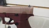 new Glock 43X G43X Special Edition Black Cherry Rose Gold Sub-Compact Pistol 3.41? 10+1 9mm Striker-Fired MPN: ACG-57072 UPC: 850016570727 new in box - 8 of 24