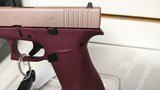 new Glock 43X G43X Special Edition Black Cherry Rose Gold Sub-Compact Pistol 3.41? 10+1 9mm Striker-Fired MPN: ACG-57072 UPC: 850016570727 new in box - 7 of 24