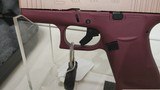 new Glock 43X G43X Special Edition Black Cherry Rose Gold Sub-Compact Pistol 3.41? 10+1 9mm Striker-Fired MPN: ACG-57072 UPC: 850016570727 new in box - 10 of 24