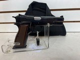 Lightly used Browning Hi-Power 9mm 4 3/4" bbl 1 magazine soft pouch very good condition - 14 of 14