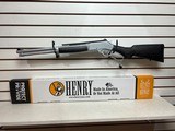 new Henry LEVER ACTION 45-70 AW RAIL SIDE GATEALL WEATHER new in box - 1 of 22