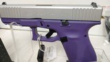 new Glock Gen 5 19 Purple Shimmering Aluminum 9mm ACG-57026 new in box - 5 of 23