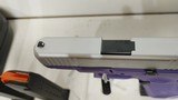 new Glock Gen 5 19 Purple Shimmering Aluminum 9mm ACG-57026 new in box - 9 of 23