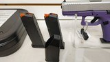 new Glock Gen 5 19 Purple Shimmering Aluminum 9mm ACG-57026 new in box - 12 of 23