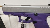 new Glock Gen 5 19 Purple Shimmering Aluminum 9mm ACG-57026 new in box - 6 of 23