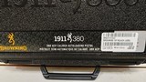 new 1911-380 BL MED PRO FS,3DT,380 Blk8rd in hard plastic case new condition - 14 of 22
