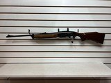 Used Remington 7400 308 22" bbl engraving elk one side rams the otherbore is clean rifling is good - 1 of 25
