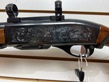 Used Remington 7400 308 22" bbl engraving elk one side rams the otherbore is clean rifling is good - 22 of 25