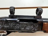 Used Remington 7400 308 22" bbl engraving elk one side rams the otherbore is clean rifling is good - 11 of 25