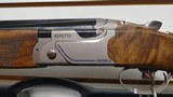 used Beretta 694 Sporting B-Fast 12 Ga 30" 5 chokes tools lube luggage case very good condition original box - 6 of 25
