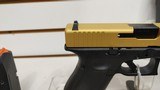 new Glock Gen 5 19 Gold Slide 9mm ACG-57031 in hard plastic case - 16 of 23