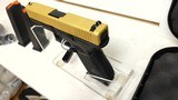new Glock Gen 5 19 Gold Slide 9mm ACG-57031 in hard plastic case - 12 of 23