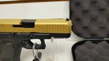 new Glock Gen 5 19 Gold Slide 9mm ACG-57031 in hard plastic case - 19 of 23