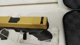 new Glock Gen 5 19 Gold Slide 9mm ACG-57031 in hard plastic case - 11 of 23