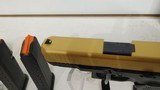 new Glock Gen 5 19 Gold Slide 9mm ACG-57031 in hard plastic case - 10 of 23