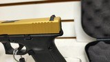 new Glock Gen 5 19 Gold Slide 9mm ACG-57031 in hard plastic case - 5 of 23