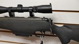 Used Mossberg 695 12 Gauge 2 3/4 or 3" 22"rifled bbl leupold rifleman 3-9x40 scope canvas strap good condition - 5 of 25