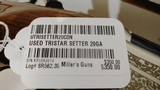 Used Tristar Setter 20 gauge 26" bbl snap caps 7 chokes 2 gnarled 5 flush no wrench good condition - 23 of 23