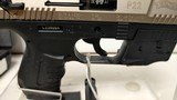 Used Walther P22 22 LR 3.4 inch Nickel with Laser 2 mags hard plastic case good condition - 16 of 21