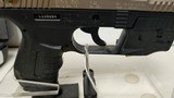 Used Walther P22 22 LR 3.4 inch Nickel with Laser 2 mags hard plastic case good condition - 17 of 21