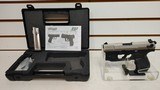 Used Walther P22 22 LR 3.4 inch Nickel with Laser 2 mags hard plastic case good condition - 1 of 21