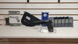 Used Beretta 92FS 9mm 5" bbldecocker 5 magazines soft pouch spare grips manuals good condition - 1 of 21