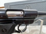 Used Ruger MK II 22LR 4 3/4" bbl 2 mags hard plastic case good condition - 5 of 15