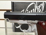 Kimber Micro 9 Two Tone 9mm 3" bbl 1 mag souch pouch new in box - 8 of 15