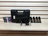 used FN-USA FNS-9 Long Slide Flag Semi Auto Pistol 9mm Luger 5" Barrel 17 Rounds Polymer Frame American Flag Laser Engraved Black 66725CUST002 - 1 of 24