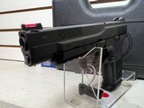 used FN-USA FNS-9 Long Slide Flag Semi Auto Pistol 9mm Luger 5" Barrel 17 Rounds Polymer Frame American Flag Laser Engraved Black 66725CUST002 - 17 of 24