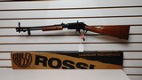 new Rossi GALLERY 22LR BL/WD 18 15+1 BUCKHORN STYLE SIGHTS new in box - 1 of 25