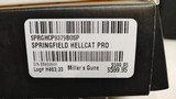 new SPG HCP9379BOSP 9M HELLCAT PRO 3.7 OSP BLK 15R BLK 2 mags soft pouch lock manual new in box - 20 of 20