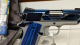 new Kimber Sapphire Ultra II Blue PVD / Satin Silver .45 ACP 3-inch 8Rd Night Sights KIM3200362 new in box - 15 of 20