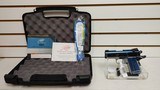 new Kimber Sapphire Ultra II Blue PVD / Satin Silver .45 ACP 3-inch 8Rd Night Sights KIM3200362 new in box - 1 of 20