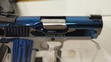 new Kimber Sapphire Ultra II Blue PVD / Satin Silver .45 ACP 3-inch 8Rd Night Sights KIM3200362 new in box - 17 of 20