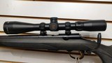 Used T-BOLT 17HMR COMP SPTR BL/SYN# STRAIGHT PULL BOLT ACTION 10+1 original boxlock manual good condition - 7 of 23