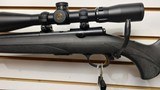 Used T-BOLT 17HMR COMP SPTR BL/SYN# STRAIGHT PULL BOLT ACTION 10+1 original boxlock manual good condition - 6 of 23