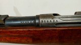 Used Schmidt-Rubin 1896/11 7.5x55 30" bbl small crack in backlite bolt handle, note the woodwork on the stock - 10 of 25
