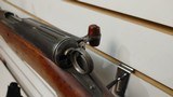 Used Schmidt-Rubin 1896/11 7.5x55 30" bbl small crack in backlite bolt handle, note the woodwork on the stock - 11 of 25