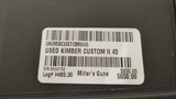 Lightly used Kimber Custom II 45 5" bbl 3 10 rnd mags hard plastic case manuals lock very good condition - 17 of 17