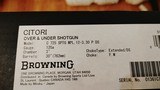 new CITORI 725 SPTG MAP 12/30 3 PORTED BARREL 3 trigger system spare sights 5 chokes new in box - 22 of 23