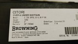 new BRN CIT 725 SPRTNG OU 12M/30MC 5 chokes 3 trigger system spare sights manual lock new in box - 21 of 22