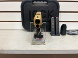 new Glock 45 Gold Slide 9mm ACG-57035 new in hard plastic case - 9 of 10