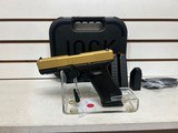 new Glock 45 Gold Slide 9mm ACG-57035 new in hard plastic case - 1 of 10
