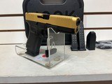 new Glock 45 Gold Slide 9mm ACG-57035 new in hard plastic case - 10 of 10